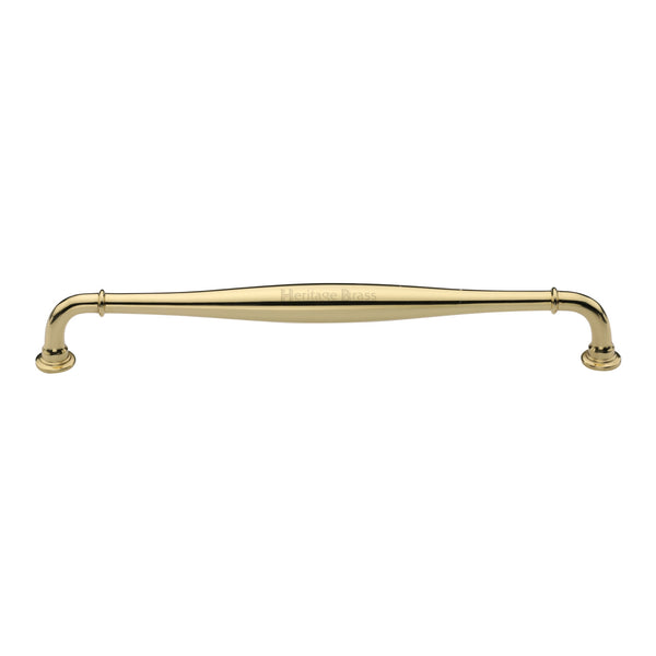 Heritage Brass Cabinet Pull Henley Traditional Design 203mm CTC Polished Brass Finish - C3960 203-PB - Choice Handles