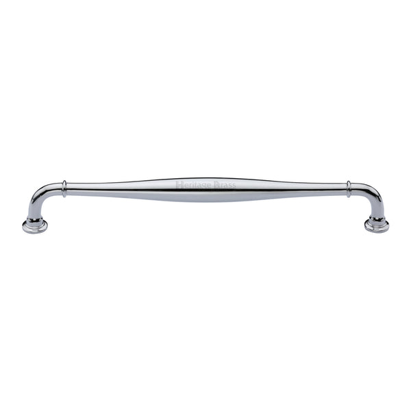 Heritage Brass Cabinet Pull Henley Traditional Design 203mm CTC Polished Chrome Finish - C3960 203-PC - Choice Handles