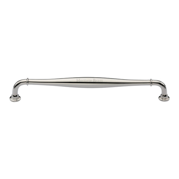 Heritage Brass Cabinet Pull Henley Traditional Design 203mm CTC Polished Nickel Finish - C3960 203-PNF - Choice Handles