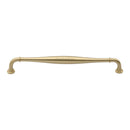 Heritage Brass Cabinet Pull Henley Traditional Design 203mm CTC Satin Brass Finish - C3960 203-SB - Choice Handles
