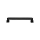 Heritage Brass Cabinet Pull Square Vintage Design 101mm CTC Matt Black Finish - C3964 101-BKMT - Choice Handles