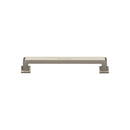 Heritage Brass Cabinet Pull Square Vintage Design 101mm CTC Satin Nickel Finish - C3964 101-SN - Choice Handles