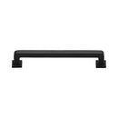 Heritage Brass Cabinet Pull Square Vintage Design 152mm CTC Matt Black Finish - C3964 152-BKMT - Choice Handles