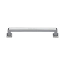 Heritage Brass Cabinet Pull Square Vintage Design 152mm CTC Satin Chrome Finish - C3964 152-SC - Choice Handles