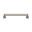 Heritage Brass Cabinet Pull Square Vintage Design 152mm CTC Satin Nickel Finish - C3964 152-SN - Choice Handles