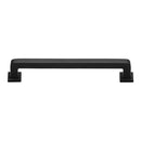 Heritage Brass Cabinet Pull Square Vintage Design 203mm CTC Matt Black Finish - C3964 203-BKMT - Choice Handles