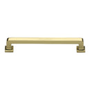 Heritage Brass Cabinet Pull Square Vintage Design 203mm CTC Polished Brass Finish - C3964 203-PB - Choice Handles