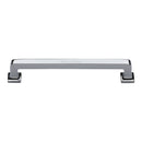Heritage Brass Cabinet Pull Square Vintage Design 203mm CTC Polished Chrome Finish - C3964 203-PC - Choice Handles