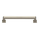 Heritage Brass Cabinet Pull Square Vintage Design 203mm CTC Satin Nickel Finish
 - C3964 203-SN - Choice Handles