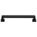 Heritage Brass Cabinet Pull Square Vintage Design 254mm CTC Matt Black Finish - C3964 254-BKMT - Choice Handles
