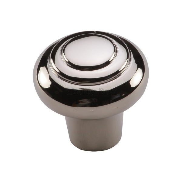 Heritage Brass Cabinet Knob Round Bead Design 32mm Polished Nickel - C3985 32-PNF - Choice Handles