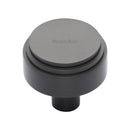 Heritage Brass Cabinet Knob Round Deco Design 32mm Matt Bronze finish - C3987 32-MB - Choice Handles