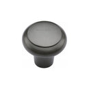 Heritage Brass Cabinet Knob Edge Design 32mm Matt Bronze finish - C3990 32-MB - Choice Handles