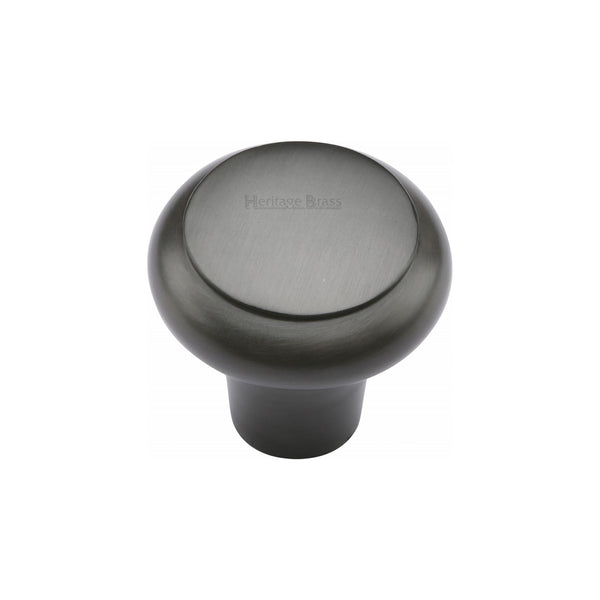 Heritage Brass Cabinet Knob Edge Design 32mm Matt Bronze finish - C3990 32-MB - Choice Handles