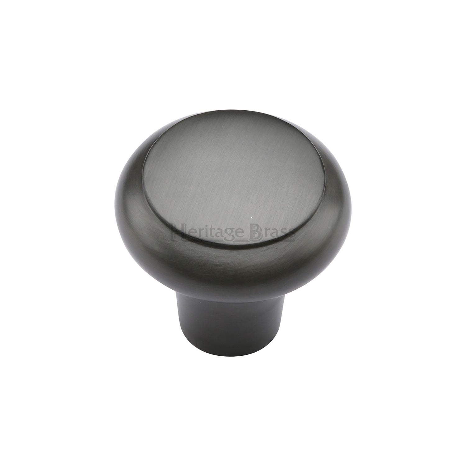 Heritage Brass Cabinet Knob Edge Design 38mm Matt Bronze finish - C399