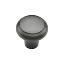Heritage Brass Cabinet Knob Edge Design 38mm Matt Bronze finish - C3990 38-MB - Choice Handles