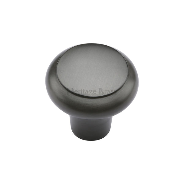Heritage Brass Cabinet Knob Edge Design 38mm Matt Bronze finish - C3990 38-MB - Choice Handles