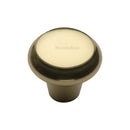 Heritage Brass Cabinet Knob Edge Design 38mm Polished Brass finish - C3990 38-PB - Choice Handles