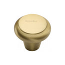 Heritage Brass Cabinet Knob Edge Design 38mm Satin Brass finish - C3990 38-SB - Choice Handles