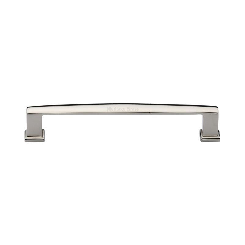Heritage Brass Cabinet Pull Vintage Design 152mm CTC Polished Nickel Finish - C4384 152-PNF - Choice Handles