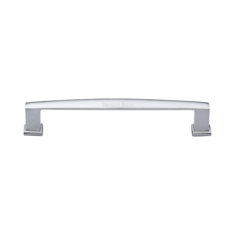 Heritage Brass Cabinet Pull Vintage Design 152mm CTC Satin Chrome Finish - C4384 152-SC - Choice Handles