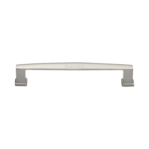 Heritage Brass Cabinet Pull Vintage Design 152mm CTC Satin Nickel Finish - C4384 152-SN - Choice Handles