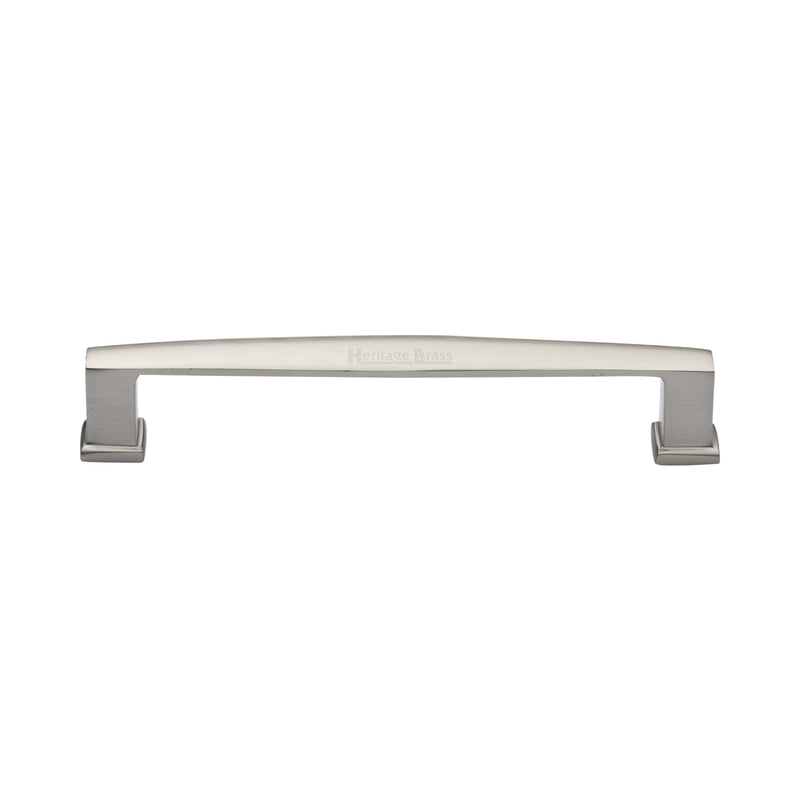 Heritage Brass Cabinet Pull Vintage Design 152mm CTC Satin Nickel Finish - C4384 152-SN - Choice Handles