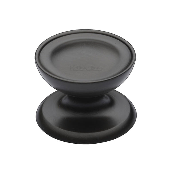 Heritage Brass Cabinet Knob Surrey Design 32mm Matt Bronze finish - C4386 32-MB - Choice Handles