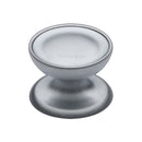 Heritage Brass Cabinet Knob Surrey Design 32mm Satin Chrome finish - C4386 32-SC - Choice Handles