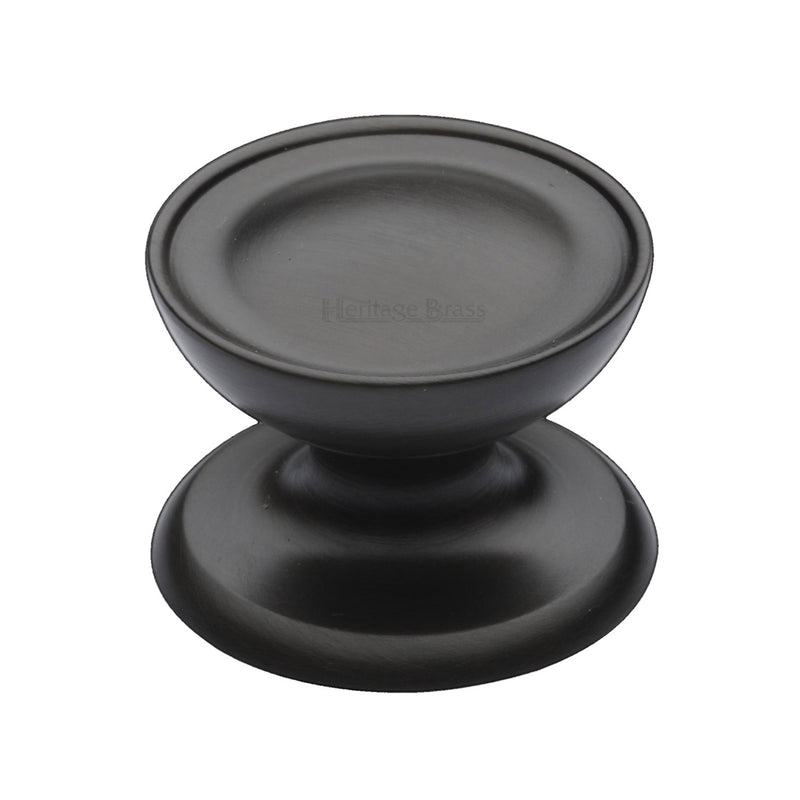 Heritage Brass Cabinet Knob Surrey Design 38mm Matt Bronze finish - C4386 38-MB - Choice Handles