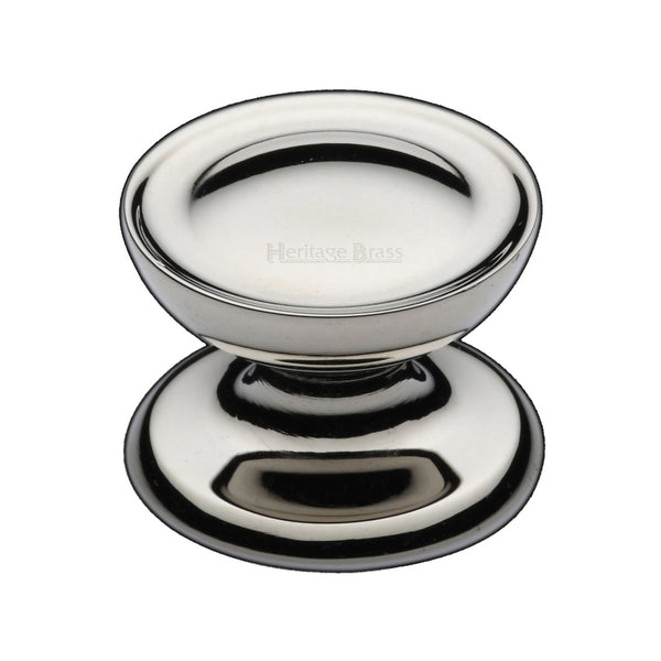 Heritage Brass Cabinet Knob Surrey Design 38mm Polished Nickel - C4386 38-PNF - Choice Handles