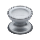 Heritage Brass Cabinet Knob Surrey Design 38mm Satin Chrome finish - C4386 38-SC - Choice Handles