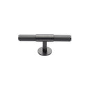 Heritage Brass Cabinet Knob Knurled Fountain Design 60mm Matt Bronze finish - C4463 60-MB - Choice Handles