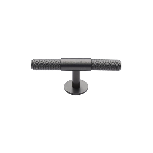 Heritage Brass Cabinet Knob Knurled Fountain Design 60mm Matt Bronze finish - C4463 60-MB - Choice Handles