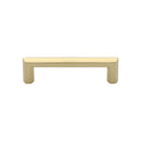 Heritage Brass Cabinet Pull Hex Profile Design 102mm CTC Polished Brass Finish - C4473 102-PB - Choice Handles