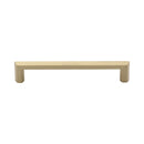 Heritage Brass Cabinet Pull Hex Profile Design 152mm CTC Satin Brass Finish - C4473 152-SB - Choice Handles