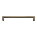 Heritage Brass Cabinet Pull Hex Profile Design 203mm CTC Antique Brass Finish - C4473 203-AT - Choice Handles