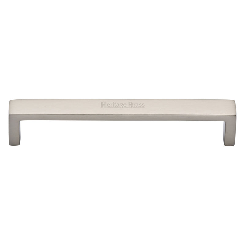 Heritage Brass Cabinet Pull Wide Metro Design 152mm CTC Satin Nickel Finish - C4520 152-SN - Choice Handles