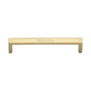 Heritage Brass Cabinet Pull Wide Metro Design 160mm CTC Polished Brass Finish - C4520 160-PB - Choice Handles