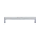 Heritage Brass Cabinet Pull Wide Metro Design 160mm CTC Polished Chrome Finish - C4520 160-PC - Choice Handles