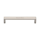 Heritage Brass Cabinet Pull Wide Metro Design 160mm CTC Satin Nickel Finish - C4520 160-SN - Choice Handles