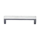 Heritage Brass Cabinet Pull Hammered Wide Metro Design 160mm CTC Satin Chrome Finish - C4525 160-SC - Choice Handles