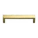 Heritage Brass Cabinet Pull Hammered Wide Metro Design 192mm CTC Polished Brass Finish - C4525 192-PB - Choice Handles
