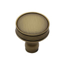 Heritage Brass Cabinet Knob Venetian Design 32mm Antique finish - C4547-AT - Choice Handles