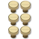 Heritage Brass Cabinet Knob Florence Design 32mm Polished Brass finish - C4549-PB - Choice Handles