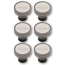 Heritage Brass Cabinet Knob Florence Design 32mm Polished Nickel - C4549-PNF - Choice Handles