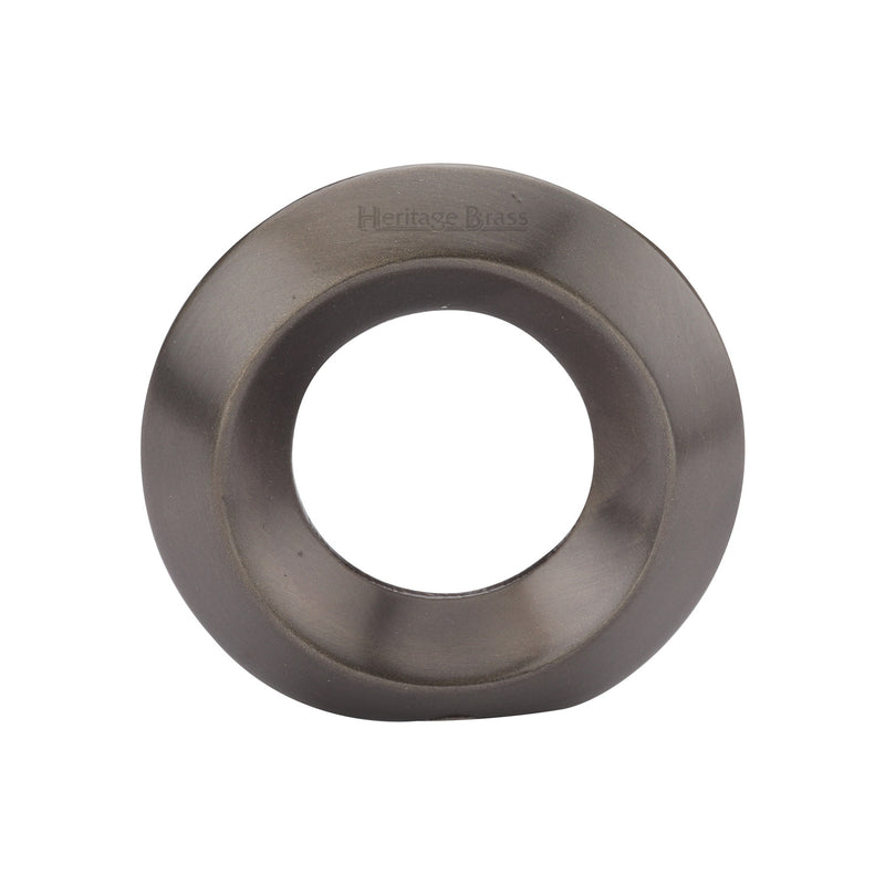 Heritage Brass Cabinet Knob Ring Design 40mm Matt Bronze finish - C4553-MB - Choice Handles