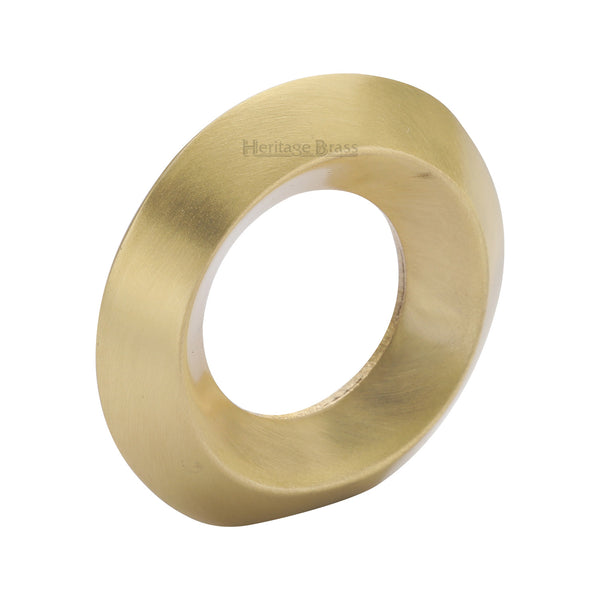 Heritage Brass Cabinet Knob Ring Design 40mm Satin Brass finish - C4553-SB - Choice Handles