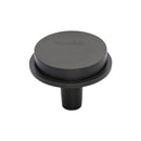 Heritage Brass Flat Round Knob Design 32 mm Matt Bronze finish
 - C4592 32-MB - Choice Handles