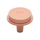 Heritage Brass Flat Round Knob Design 38 mm Satin Rose Gold finish
 - C4592 38-SRG - Choice Handles